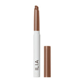 ILIA front packaging showing Brocade bronze shimmer and compact design benefit