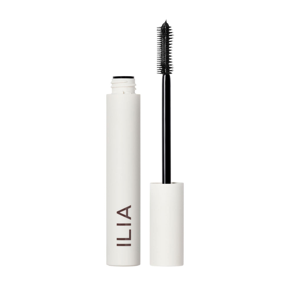 ILIA front packaging in After Midnight showing sleek tube and shade benefits