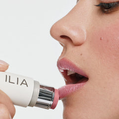 ILIA creamy texture close-up showing smooth blendability and hydration benefit