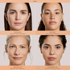 ILIA arm swatch of Tupelo 9N demonstrating true-to-skin matching benefit