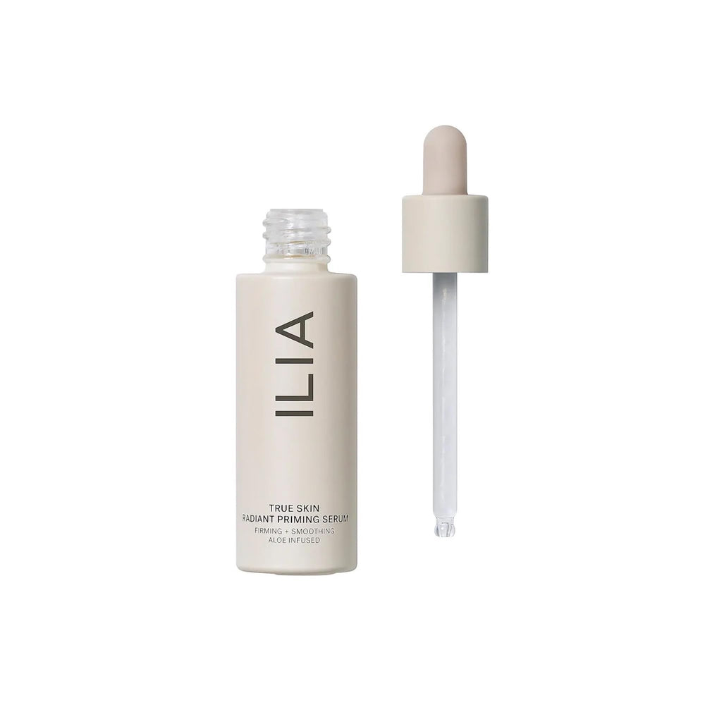 ILIA front bottle image showing clean packaging and benefits