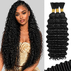ILJAVIA front packaging showing three bundled boho braiding hair, professional presentation benefit