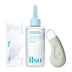 ilso bundle front packaging showing kit contents and easy routine benefit