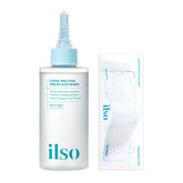 ilso front bottle showing product and clear benefit of prepping pores