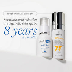 IMAGE Skincare ingredient label detail, reveals key actives and formulation transparency