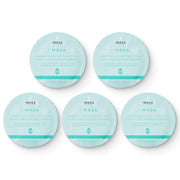 IMAGE Skincare front packaging showing five hydrating hydrogel sheet masks, quick hydration