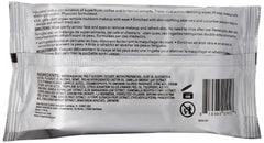 IMAGE Skincare close-up texture of a moist wipe showing soft fibers