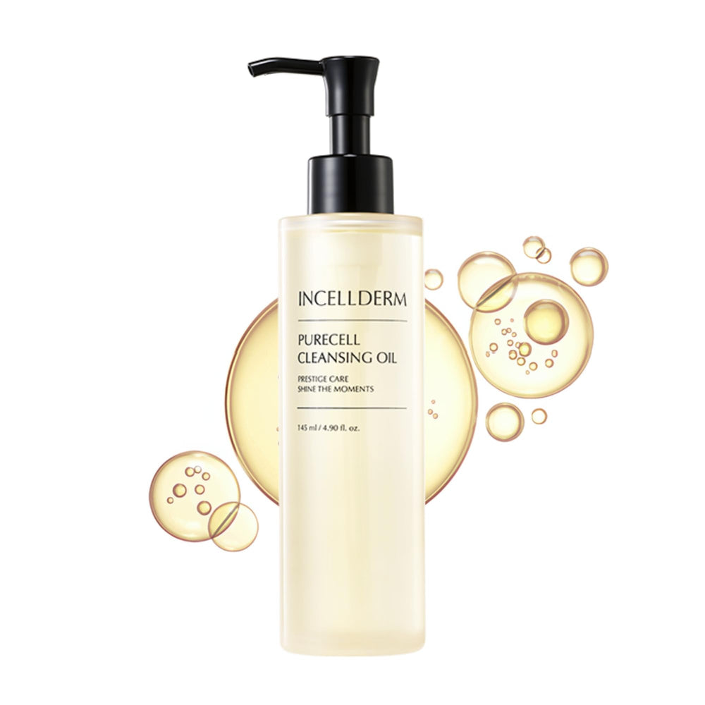 INCELLDERM front packaging showing product and benefits for gentle cleansing