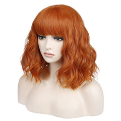 incohair close-up of synthetic fiber texture highlighting realistic look benefit: human-hair feel