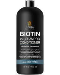INFINA ESSENTIALS front packaging showing bottle and label benefit