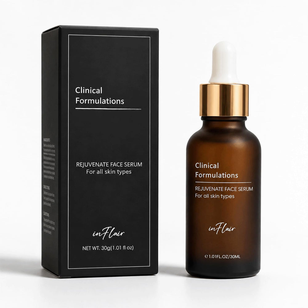Inflair front packaging showing bottle and branding, promotes confidence