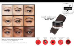 The Beauty Box inglot Duraline bottle with drop demonstrating waterproof mixing benefit