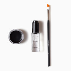Inglot mascara wand closeup showing brush design for lift and defined lashes