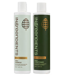 Ingreendients front packaging showing both bottles and clear benefits