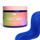 INH front jar view showing azurite blue vibrant tint and clear label benefit