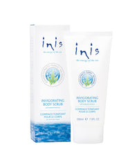 Inis the Energy of the Sea front packaging showing 7 oz jar and label, clear brand visibility and benefit