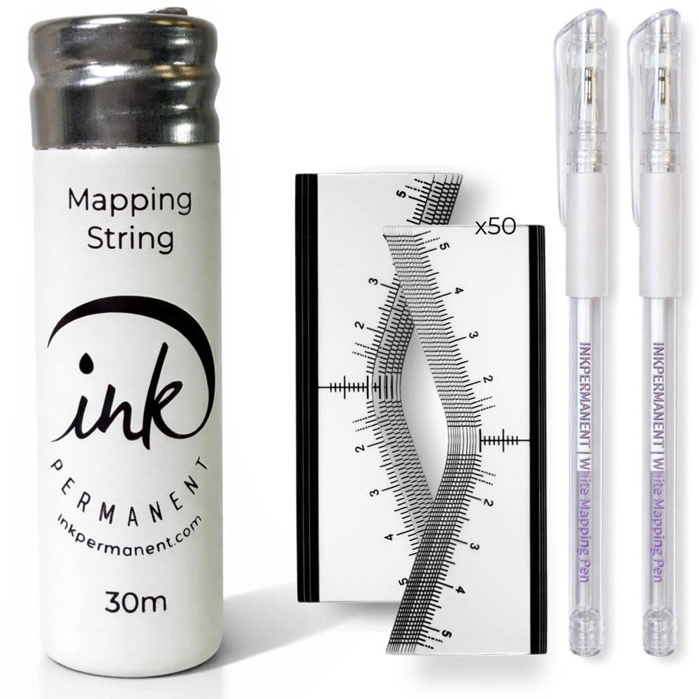Ink Permanent kit box front displaying all items, improves workstation organization