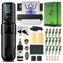 INKin kit front view showing organized case and contents for portability