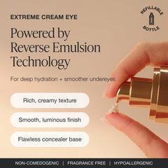 Innbeauty Project cream texture closeup showing rich reverse-emulsion hydration