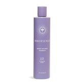 INNERSENSE bottle front packaging showing violet-toning shampoo benefits