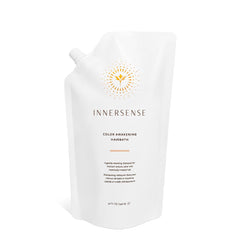INNERSENSE refill bottle front view showing label and size, highlights eco-friendly benefit