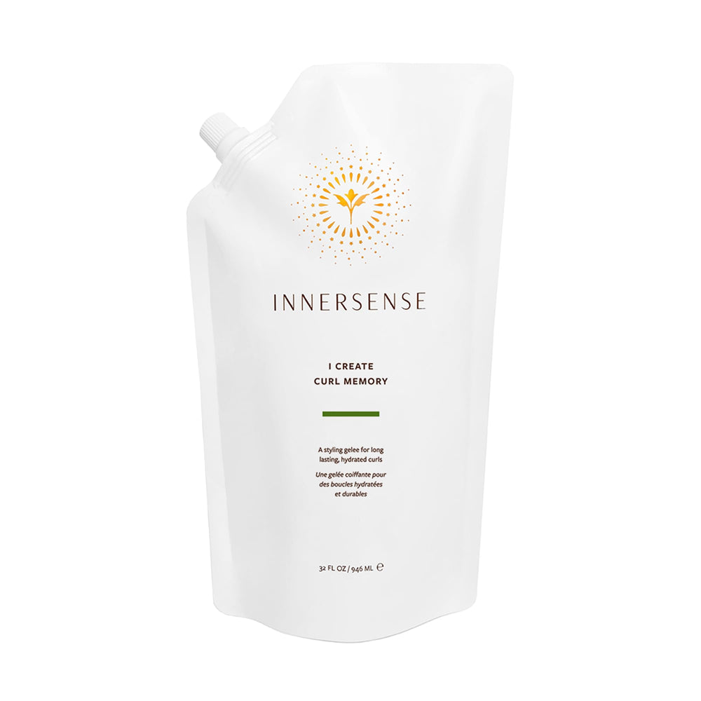 INNERSENSE 32oz refill front label showing product benefits and size