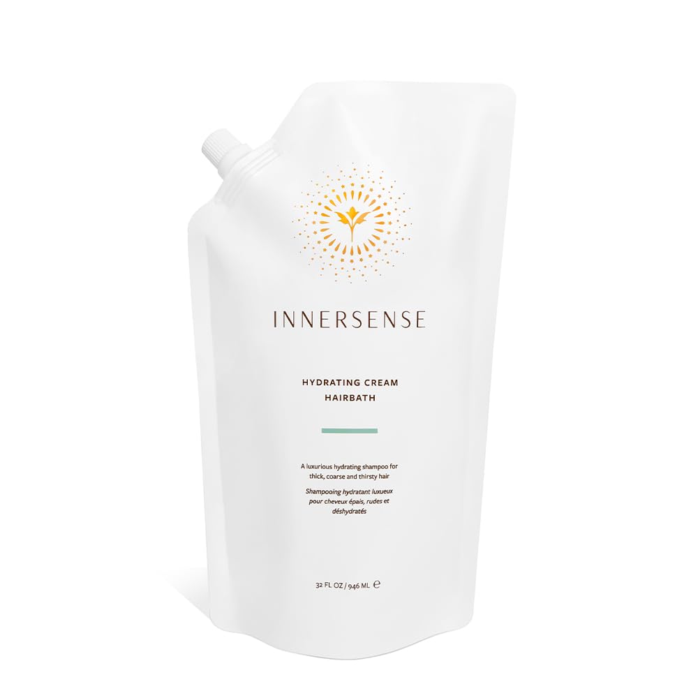 INNERSENSE front view of 32oz refill shows eco refill benefit