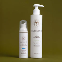 INNERSENSE foam texture dispensed demonstrating lightweight lift and body
