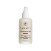 INNERSENSE bottle front view showing clean overnight serum, promotes restored hair
