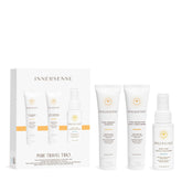INNERSENSE travel trio front packaging showing compact bottles and branding, perfect for travel