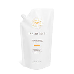 INNERSENSE front bottle showing label and organic conditioner benefits