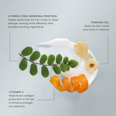 INNERSENSE tamanu oil drops highlighting sealing and shine benefits