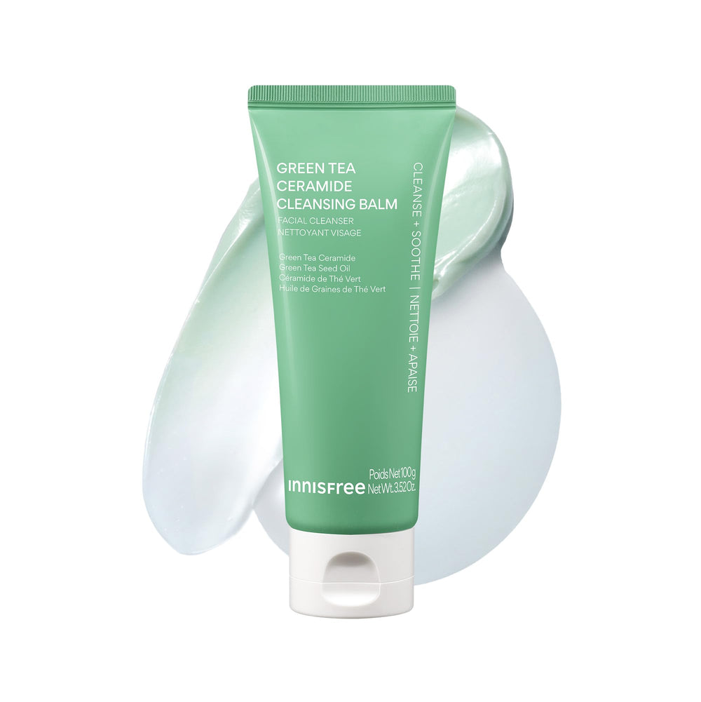 innisfree front tube packaging showing a hygienic squeeze design and easy dispensing