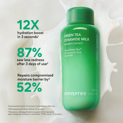 innisfree green tea leaves image highlighting antioxidant-rich Super Green Tea