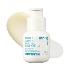innisfree front packaging showing serum bottle and clear benefits