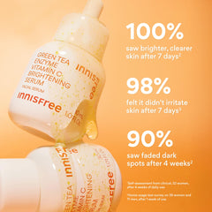innisfree serum texture on hand showing lightweight hydrating feel