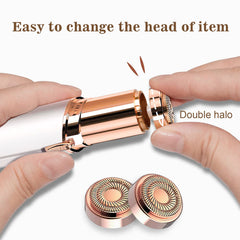innobeaut replacement head attached to Flawless Gen 2 device for correct fit
