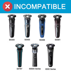innobeaut close-up of three circular heads demonstrating precision and smoother shave benefit