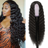 INSTASTYLE front view showing lace-front and natural hairline for realistic hair