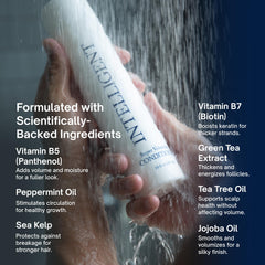 INTELLIGENT texture close-up showing creamy lightweight formula benefit
