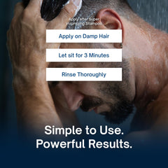 INTELLIGENT conditioner pouring from bottle demonstrating easy application
