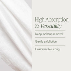 Intrinsics cotton roll next to hand showing 12-inch scale and customizable benefit