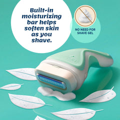 INTUITION pivoting head angled to follow legs and body contours for precision