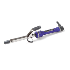 ion titanium pro curling iron front view showing controls and professional finish for reliable styling