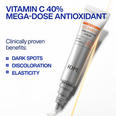 IOPE close-up triple-layer aluminum tube protecting actives and stability