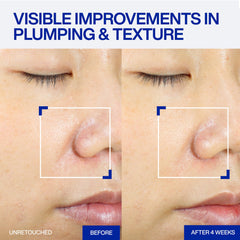 IOPE serum drop close-up showing lightweight clarity and plumping benefit