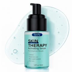 Ipsify front packaging showing clean serum for easier red light sessions