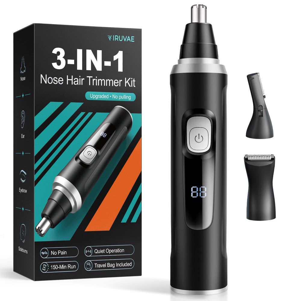 iruvae front view showing sleek design and premium finish for confident grooming