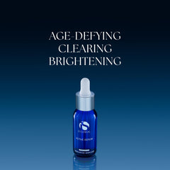 iS CLINICAL serum texture on hand showing lightweight absorbent finish
