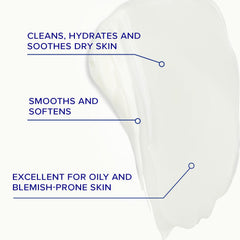 iS CLINICAL texture close-up demonstrating creamy non-foaming formula and hydration